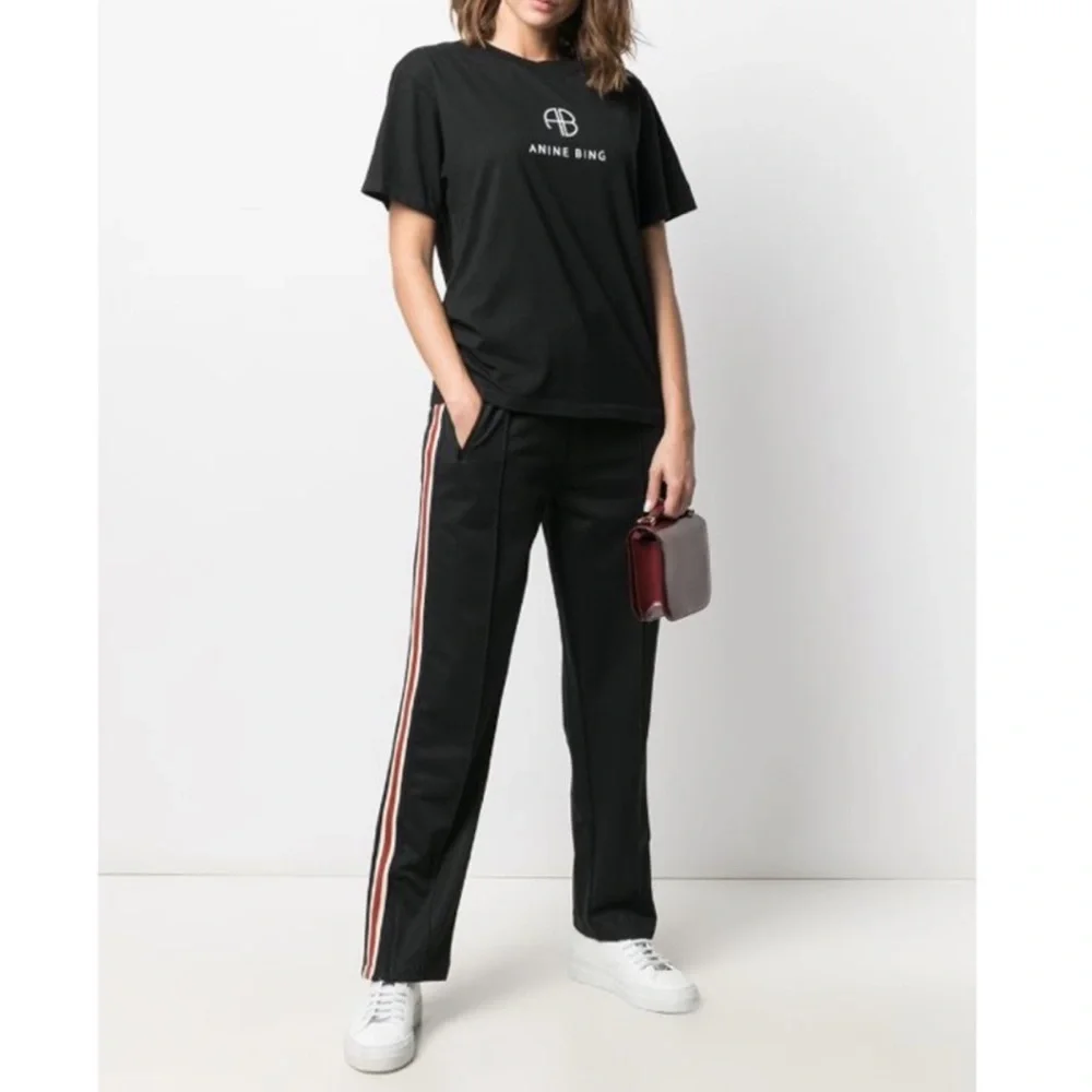 ANINE BING Nico Striped Track Pant - Picture 9 of 16